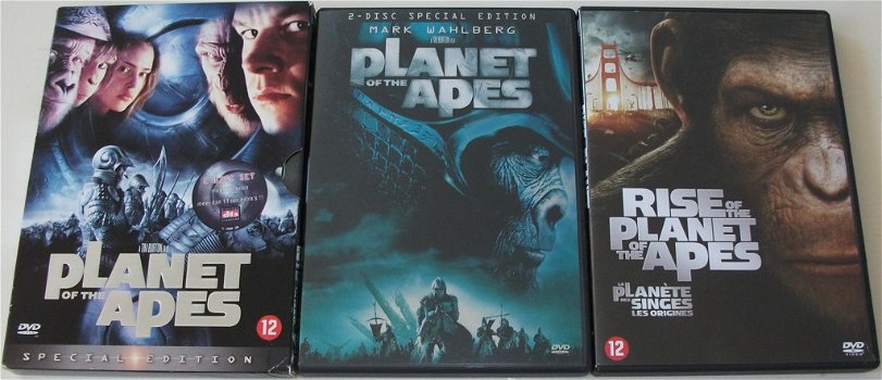 Dvd *** PLANET OF THE APES *** 3-Disc Boxset Special Edition - 5