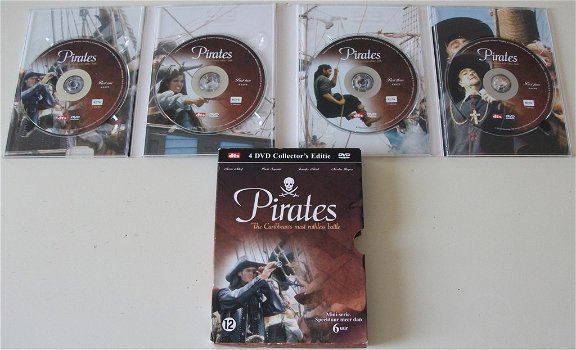 Dvd *** PIRATES *** 4-DVD Boxset Collector's Editie Mini-Serie - 3