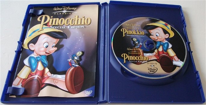 Dvd *** PINOKKIO *** Speciale Uitvoering Walt Disney Classics - 3