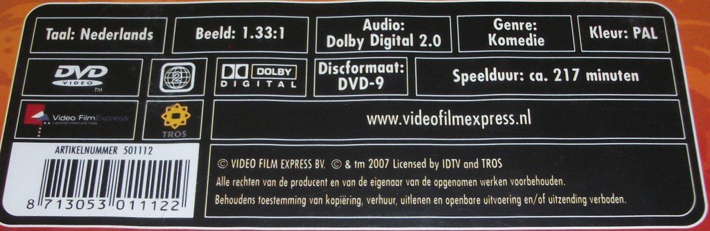 Dvd *** PIET BAMBERGEN *** 2-DVD Boxset Deel 1 - 2