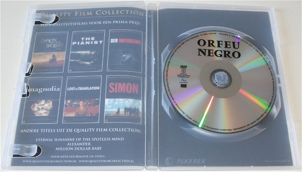 Dvd *** ORFEU NEGRO *** Quality Film Collection - 3
