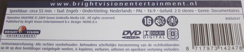 Dvd *** OPERATION VALKYRIE *** *NIEUW* - 2