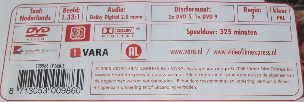 Dvd *** OORLOGSWINTER *** 3-DVD Boxset - 2