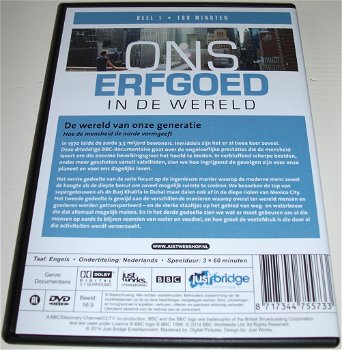 Dvd *** ONS ERFGOED IN DE WERELD *** Deel 1 - 1