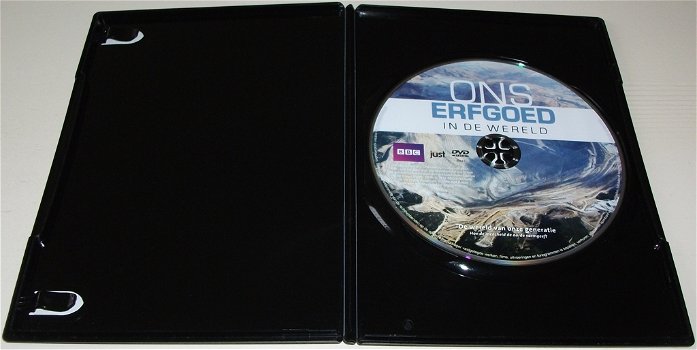 Dvd *** ONS ERFGOED IN DE WERELD *** Deel 1 - 3