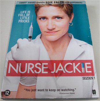 Dvd *** NURSE JACKIE *** 2-DVD Boxset Seizoen 1 - 0