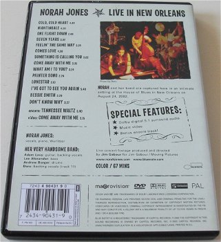 Dvd *** NORAH JONES *** Live in New Orleans - 1