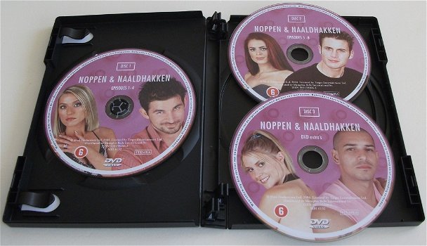 Dvd *** NOPPEN & NAALDHAKKEN *** 3-DVD Boxset Seizoen 1 - 3