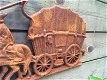 paard en wagen , muurdecoratie , kado - 4 - Thumbnail