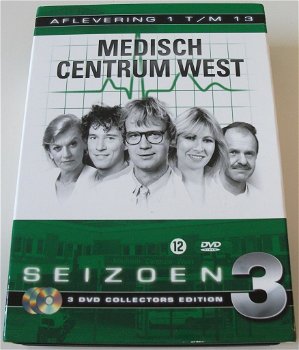 Dvd *** MEDISCH CENTRUM WEST *** 3-DVD Boxset Seizoen 3 - 0