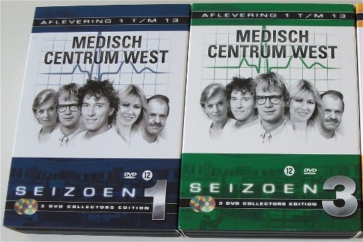 Dvd *** MEDISCH CENTRUM WEST *** 3-DVD Boxset Seizoen 3 - 6