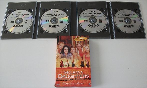 Dvd *** MCLEOD'S DAUGHTERS *** 4-DVD Boxset Seizoen 1 - 3