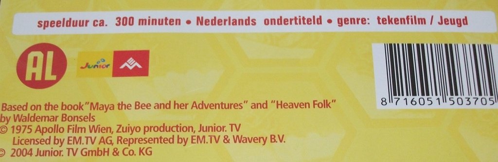 Dvd *** MAYA DE BIJ *** Deel 1 + 2 - 2