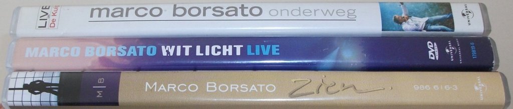 Dvd *** MARCO BORSATO *** Wit Licht Live - 5