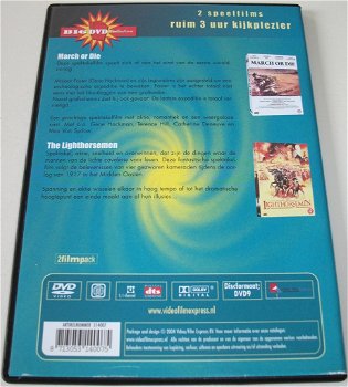 Dvd *** MARCH OR DIE & THE LIGHTHORSEMEN *** 2-Filmpack - 1