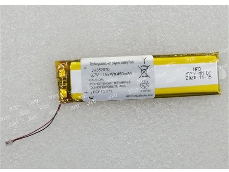 New Battery Keyboard Dock Batteries BRYDGE 3.7V 450mAh/1.67Wh - 0