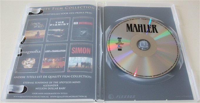 Dvd *** MAHLER *** Quality Film Collection - 3