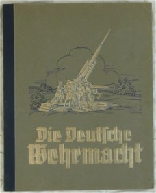 Plaatjes Verzamel Album / Cigarettenbilder Album, Die Deutsche Wehrmacht, met doos, 1936.(Nr.4)