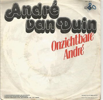 André van Duin – Onzichtbare André (1976) - 0