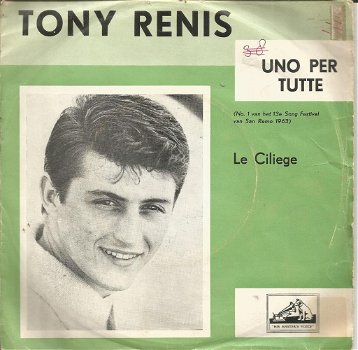 Tony Renis – Uno Per Tutte (1963) - 0