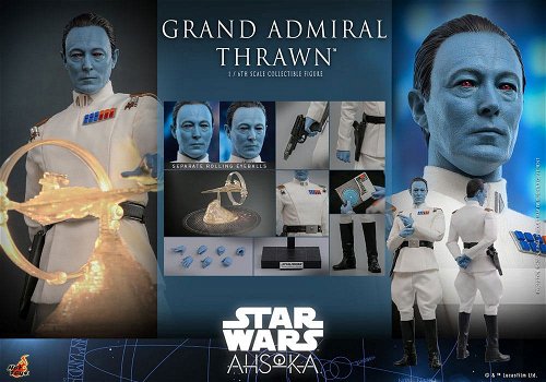 Hot Toys TMS116 Star Wars Ahsoka Grand Admiral Thrawn - 0