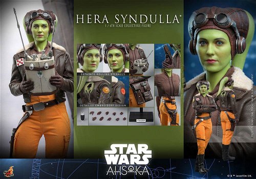 Hot Toys TMS113 Star Wars Ahsoka Hera Syndulla - 0