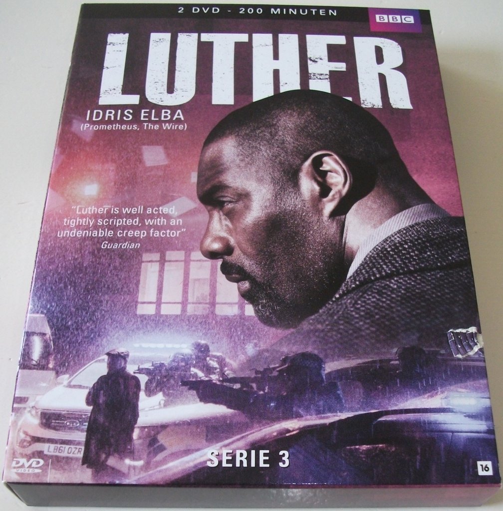 Dvd *** LUTHER *** 2-DVD Boxset Seizoen 3