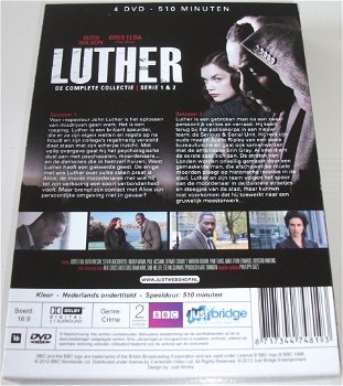 Dvd *** LUTHER *** 4-DVD Boxset Seizoen 1 & 2 - 1