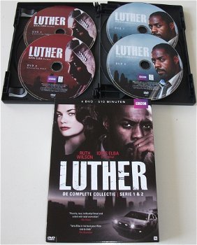 Dvd *** LUTHER *** 4-DVD Boxset Seizoen 1 & 2 - 3
