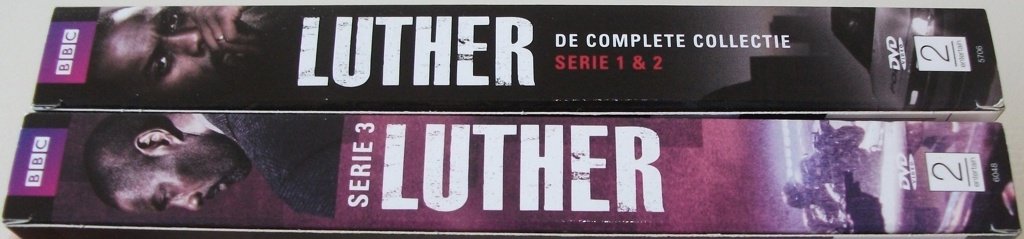 Dvd *** LUTHER *** 4-DVD Boxset Seizoen 1 & 2 - 5