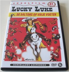 Dvd *** LUCKY LUKE *** De Daltons op vrije voeten