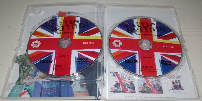 Dvd *** LITTLE BRITAIN *** 2-DVD Boxset De Complete Serie 1 - 3