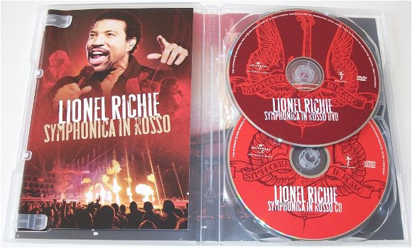 Dvd *** LIONEL RICHIE *** Symphonica In Rosso - 3