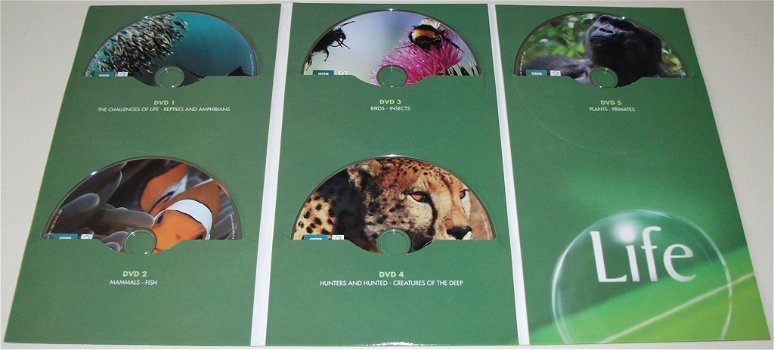 Dvd *** LIFE *** 5-DVD Boxset BBC Earth - 3