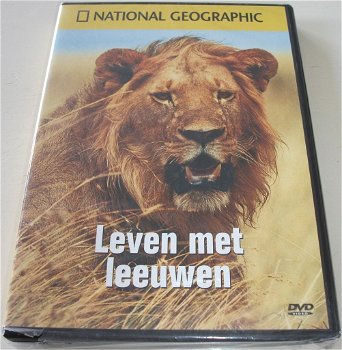Dvd *** LEVEN MET LEEUWEN *** National Geographic *NIEUW* - 0