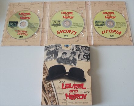 Dvd *** LAUREL & HARDY *** 3-DVD Boxset - 3