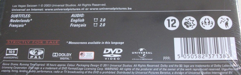 Dvd *** LAS VEGAS *** 6-DVD Boxset Seizoen 1 *NIEUW* - 2