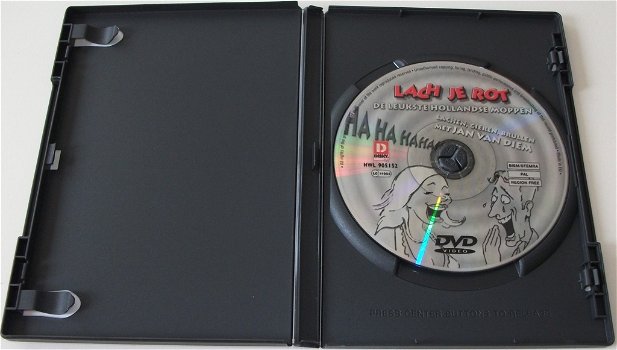 Dvd *** LACH JE ROT *** Hollandse Moppen - 3