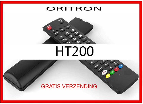 Vervangende afstandsbediening voor de HT200 van ORITRON. - 0