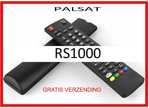 Vervangende afstandsbediening voor de RS1000 van PALSAT. - 0