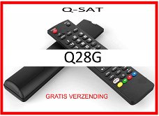 Vervangende afstandsbediening voor de Q28G van Q-SAT.