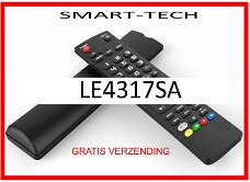 Vervangende afstandsbediening voor de LE4317SA van SMART-TECH.