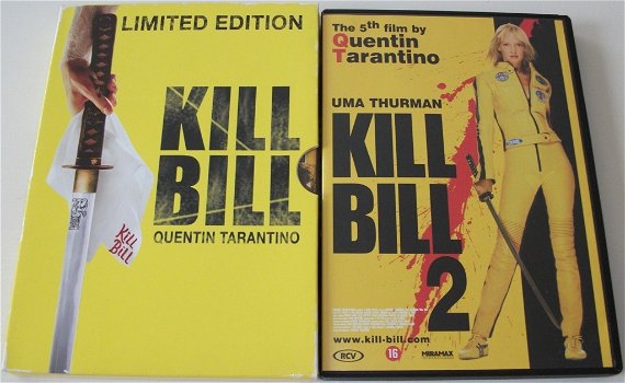 Dvd *** KILL BILL *** 2-Disc Boxset Limited Edition - 5
