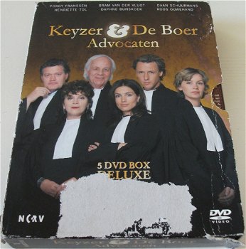 Dvd *** KEYZER & DE BOER ADVOCATEN *** 5-DVD Boxset Seizoen 1 - 0
