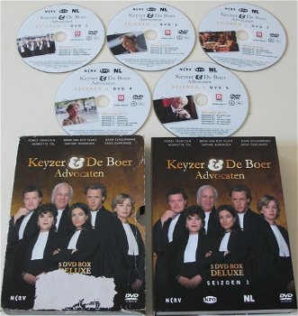 Dvd *** KEYZER & DE BOER ADVOCATEN *** 5-DVD Boxset Seizoen 1 - 3
