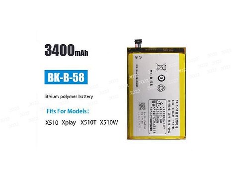 High-compatibility battery BK-B-58 for Vivo Xplay X510T/X510W X510 - 0