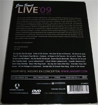 Dvd *** JAN SMIT *** Live '09 - 1