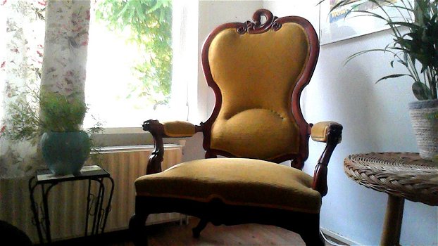 Barok .Ouderwetse stoel - 0