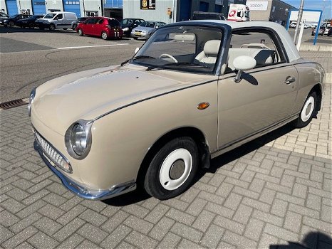 863 Hele mooie Nissan Figaro in de meest exclusieve kleur Topaz Mist - 3