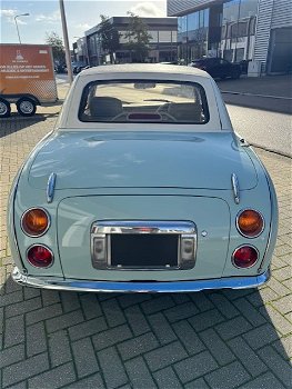 Hele mooie Nissan Figaro in Pale Aqua met nieuwe motor! - 3